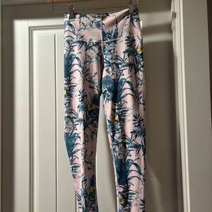 BlackStrap Cloud Chaser Baselayer Leggings – Floral Zen – Size Small